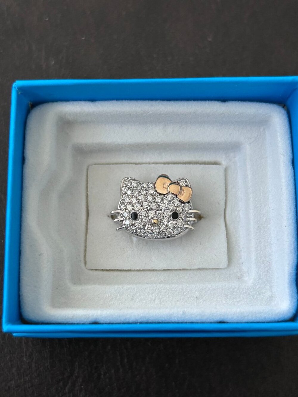 Hello Kitty Diamond Ring